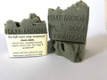The rugged new edition to the Half Moon Soap Company - enter the dark horse! Vetiver, sandalwood, clary sage and lime 
